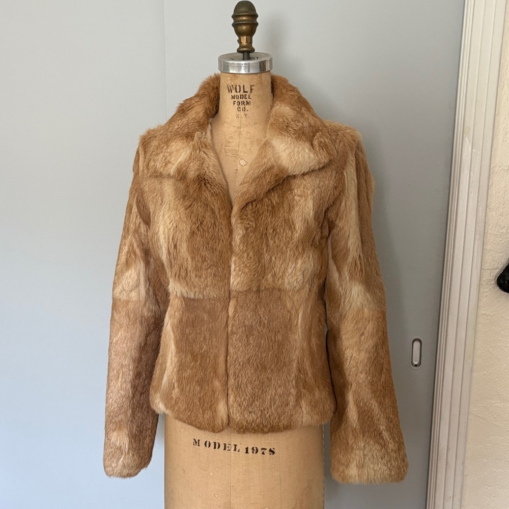 Chic Vintage Fur Jacket (small)